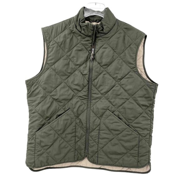 J. Crew Factory Other - JCrew Mercantile |Quilted Walker Vest Style 47752 | Olive Drab/Green | Sz L